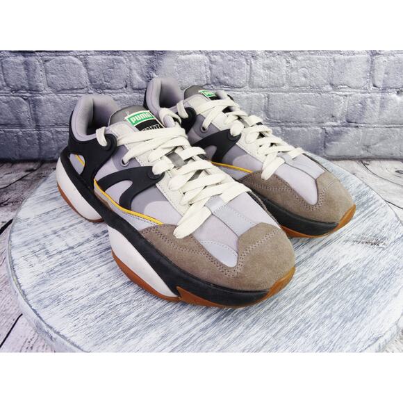 Puma Rhude x Alteration Steel  Gray Men Size 10.5 Fair Condition - Picture 1 of 13